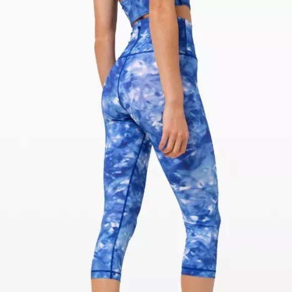 Brand new Rare Lululemon Run With The Waves Crops 21” - Picture 4 of 10